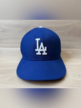 LA Dodgers Hat Cap New Era Fitted 59Fifty 7 1/8 Los Angeles Baseball MLB Mens